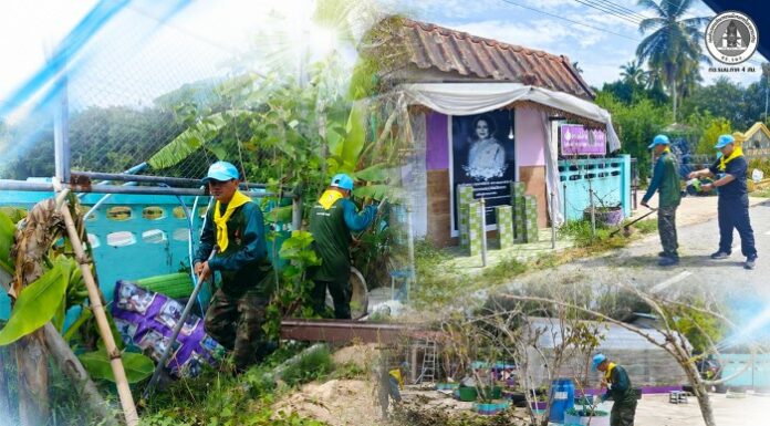 กองพันทหารราบที่ 1 กรมทหารราบที่ 151 จัดกำลังพลจิตอาสาปรับปรุงโรงเรียนบ้านเปล จ.นราธิวาส พร้อมเปิดภาคเรียนด้วยสภาพแวดล้อมปลอดภัย