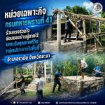 หน่วยเฉพาะกิจกรมทหารพรานที่ 41 ร่วมแรงร่วมใจ ซ่อมแซมบ้านผู้ยากไร้ ยกระดับคุณภาพชีวิตกลุ่มเปราะบางในพื้นที่อำเภอรามัน จังหวัดยะลา