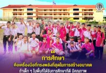 การศึกษา คือเครื่องมือที่ทรงพลังที่สุดในการสร้างอนาคต” กอ.รมน.ภาค 4 สน. พร้อมเดินหน้าขับเคลื่อน บูรณาการ และสนับสนุนทุกภาคส่วนเพื่อพัฒนาศักยภาพทางการศึกษาของเยาวชนในพื้นที่จังหวัดชายแดนใต้