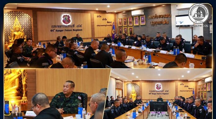 “ศูนย์สันติวิธี เดินหน้าขยายผลนโยบายแม่ทัพภาคที่ 4 จัดกิจกรรมบรรยายพิเศษ “ยกระดับการรับรู้ ให้เท่าทันสถานการณ์ เสริมภูมิคุ้มกันทางความคิด” แก่กำลังพล มุ่งตัดวงจรความรุนแรงในพื้นที่จังหวัดชายแดนใต้”