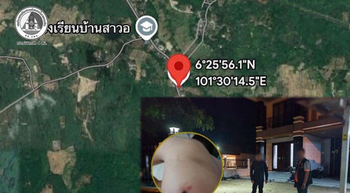 กอ.รมน.ภาค 4 สน. ประณามคนร้ายลอบยิงกำลังพลในพื้นที่รือเสาะ เด็กหญิงวัย 7 ขวบถูกลูกหลงบาดเจ็บ เจ้าหน้าที่เร่งควบคุมพื้นที่ติดตามผู้ก่อเหตุ