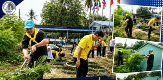 หน่วยเฉพาะกิจกรมทหารพรานที่ 46 ร่วมกับทุกภาคส่วน จัดกิจกรรม จิตอาสาพัฒนาโรงเรียนบ้านบลูกา จังหวัดนราธิวาส เพื่อสร้างสิ่งแวดล้อมน่าอยู่ เสริมความสามัคคีในชุมชน