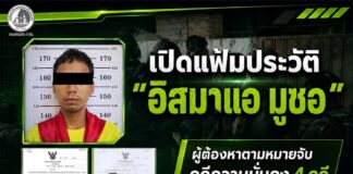 เปิดแฟ้มประวัติ “อิสมาแอ มูซอ” ผู้ต้องหาตามหมายจับคดีความมั่นคง 4 คดี พบเชื่อมโยงเหตุรุนแรงหลายพื้นที่ เคยได้รับการประกันตัว แต่หลบหนีจนถึงปัจจุบัน