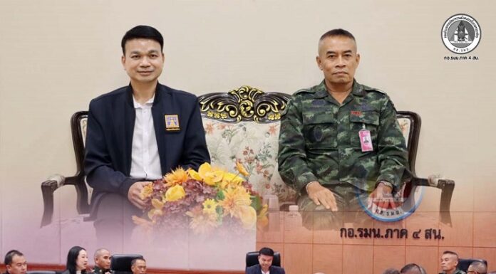 “รองอธิบดีกรมคุ้มครองสิทธิและเสรีภาพ หารือ กอ.รมน.ภาค 4 สน. ขับเคลื่อน พ.ร.บ.อุ้มหาย – ซ้อมทรมาน สอดคล้องบริบทพื้นที่ชายแดนใต้”