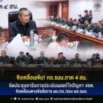 ขับเคลื่อนเข้ม! กอ.รมน.ภาค 4 สน. จัดประชุมหารือการประเมินผลแก้ไขปัญหา จชต. ขับเคลื่อนตามข้อสั่งการ ผบ.ทบ. / รอง ผอ.รมน.