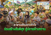 ANIMATION 2D EP : 15 ตอน “สะพานเสียงจากหัวใจ ร่วมสร้างสันติสุข สู่ปลายด้ามขวาน”