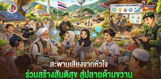 ANIMATION 2D EP : 15 ตอน “สะพานเสียงจากหัวใจ ร่วมสร้างสันติสุข สู่ปลายด้ามขวาน”