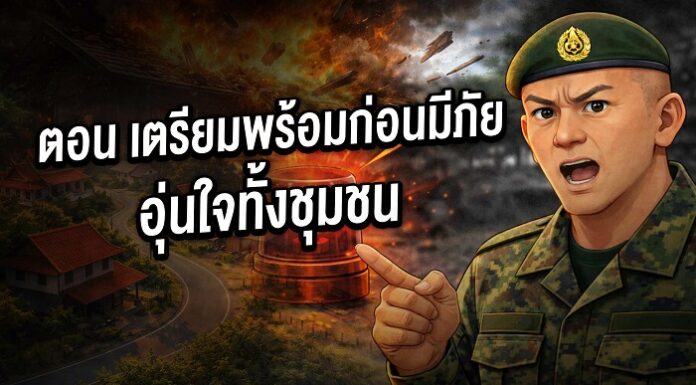 ANIMATION 2D EP : 12 ตอน เตรียมพร้อมก่อนมีภัย… รวมใจทั้งชุมชน