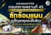 หน่วยเฉพาะกิจกรมทหารพรานที่ 45 ร่วมกับผู้นำท้องที่และโรงเรียนบ้านบาโงสะโต ซักซ้อมแผนเผชิญเหตุแผ่นดินไหว เสริมสร้างความปลอดภัยในสถานศึกษา อำเภอระแงะ จังหวัดนราธิวาส