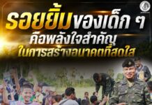 “รอยยิ้มของเด็ก ๆ คือพลังใจสำคัญในการสร้างอนาคตที่สดใส” แม่ทัพภาคที่ 4 แวะทักทายเยาวชนมอบขนมและกำลังใจ สร้างรอยยิ้มหลังเสร็จภารกิจตรวจพื้นที่อำเภอยะหริ่ง จังหวัดปัตตานี