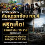 ชุดปราบปรามภัยแทรกซ้อน ทภ.4 บุกตรวจโครงการก่อสร้างหรูภูเก็ต! รวบชาวจีน 16 ราย วีซ่าผิดประเภท พร้อมแรงงานต่างด้าวผิดกฎหมาย 62 ราย เร่งขยายผลตรวจสอบนอมินีต่างชาติ