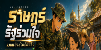 ANIMATION 2D EP : 23 ตอน ราษฎร์ รัฐร่วมใจ รวมพลังช่วยภัยแล้ง