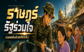ANIMATION 2D EP : 23 ตอน ราษฎร์ รัฐร่วมใจ รวมพลังช่วยภัยแล้ง
