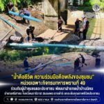 “น้ำคือชีวิต ความร่วมมือคือพลังของชุมชน” หน่วยเฉพาะกิจกรมทหารพรานที่ 49 ร่วมกับผู้นำชุมชนและประชาชน พัฒนาฝายทดน้ำบ้านนิคม อำเภอศรีสาคร จังหวัดนราธิวาส สนองพระราชดำริ ยกระดับคุณภาพชีวิตประชาชน