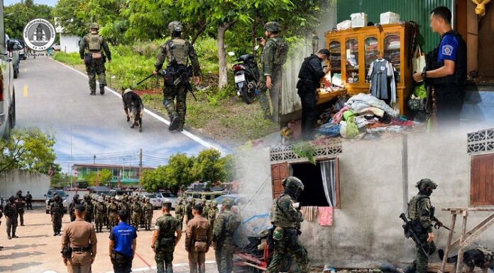 กำลัง 3 ฝ่ายเข้าบังคับใช้กฏหมายบ้านสะปอม เก็บหลักฐานติดตามผู้ก่อเหตุวางระเบิดตากใบ พร้อมเร่งเยียวยาผู้บาดเจ็บชาวมาเลเซีย