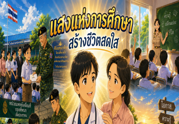 ANIMATION 2D EP : 27 ตอน แสงแห่งการศึกษา สร้างชีวิตสดใส
