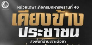 หน่วยเฉพาะกิจกรมทหารพรานที่ 46 เคียงข้างประชาชน ลงพื้นที่บ้านเจาะบือซา มอบสิ่งของสร้างขวัญกำลังใจให้กลุ่มเปราะบาง