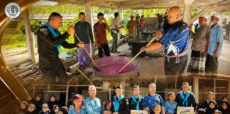 หน่วยเฉพาะกิจกรมทหารพรานที่ 46 ร่วมผู้นำชุมชนรือเสาะ จัดกีฬาสัมพันธ์และกวนอาซูรอ สืบสานประเพณี-ขับเคลื่อนธรรมนูญหมู่บ้าน 9 ดี