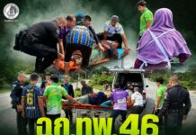 ฉก.ทพ.46 เร่งช่วยผู้ประสบอุบัติเหตุ ประสานกู้ชีพนำส่งโรงพยาบาลอย่างปลอดภัย