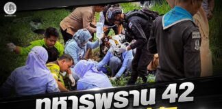 ทหารพราน 42 ฉับไวทุกนาทีชีวิต เข้าช่วยเหลือผู้บาดเจ็บจากอุบัติเหตุรถยนต์อย่างเร่งด่วน