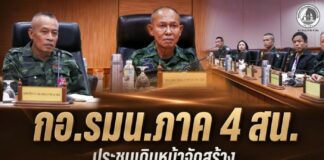 กอ.รมน.ภาค 4 สน. ประชุมเดินหน้าจัดสร้างพิพิธภัณฑ์ประวัติศาสตร์จังหวัดชายแดนภาคใต้ เพื่อลงรายละเอียดการจัดแสดง
