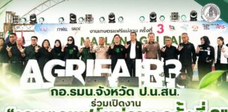กอ.รมน.จังหวัด ป.น.สน. ร่วมเปิดงาน “เกษตรแฟร์แม่ลาน ครั้งที่ 3” ผลักดันนวัตกรรมเกษตร สู่เศรษฐกิจสีเขียว จ.ปัตตานี