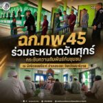 ฉก.ทพ.45 ร่วมละหมาดวันศุกร์ กระชับความสัมพันธ์กับชุมชน ที่ อ.ระแงะ จ.นราธิวาส