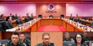 รองเลขาธิการกองอำนวยการรักษาความมั่นคงภายในภาค 4 ส่วนหน้า เป็นประธานการประชุมเตรียมการรับเสด็จฯ สมเด็จพระกนิษฐาธิราชเจ้า กรมสมเด็จพระเทพรัตนราชสุดาฯ สยามบรมราชกุมารี ก่อนเสด็จฯ ปฏิบัติพระราชกรณียกิจ ณ ค่ายสิรินธร
