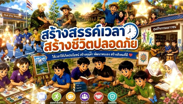 ANIMATION 2D EP : 33 ตอน สร้างสรรค์เวลา สร้างชีวิตปลอดภัย