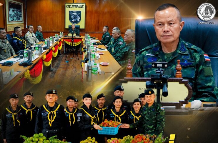 แม่ทัพภาคที่ 4 ลงพื้นที่หน่วยเฉพาะกิจกรมทหารพรานที่ 45 เยี่ยมให้กำลังใจเจ้าหน้าที่ เสริมขวัญกำลังใจผู้ปฏิบัติงาน