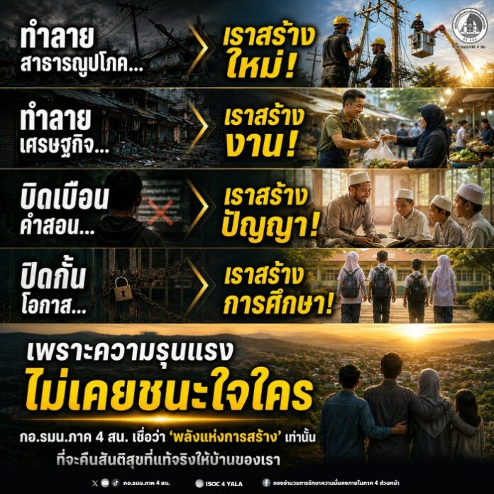 34.'พลังแห่งการสร้าง' เท่านั้นที่จะคืนสันติ