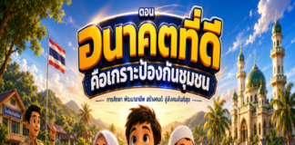 ANIMATION 2D EP : 35 ตอน อนาคตที่ดี คือเกราะป้องกันชุมชน