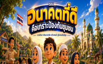 ANIMATION 2D EP : 35 ตอน อนาคตที่ดี คือเกราะป้องกันชุมชน