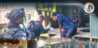 เจ้าหน้าที่ 3 ฝ่าย ลงพื้นที่สำรวจข้อมูลผู้พักอาศัยในพื้นที่ อ.ระแงะ จ.นราธิวาส ยกระดับการดูแลความปลอดภัยของชุมชน