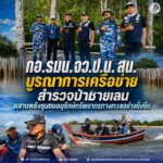 กอ.รมน.จว.ป.น.สน. บูรณาการเครือข่าย สำรวจป่าชายเลน ผสานพลังชุมชนอนุรักษ์ทรัพยากรทางทะเลอย่างยั่งยืน