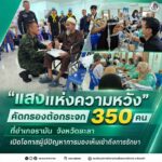 “แสงแห่งความหวัง” คัดกรองต้อกระจก 350 คนที่อำเภอรามัน จังหวัดยะลา เปิดโอกาสผู้มีปัญหาการมองเห็นเข้าถึงการรักษา