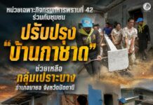 หน่วยเฉพาะกิจกรมทหารพรานที่ 42 ร่วมกับชุมชน ปรับปรุง “บ้านกาชาด” ช่วยเหลือกลุ่มเปราะบาง อำเภอมายอ จังหวัดปัตตานี