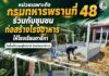 หน่วยเฉพาะกิจกรมทหารพรานที่ 48 ร่วมกับชุมชน ก่อสร้างโรงอาหารให้โรงเรียนตาดีกา ในพื้นที่อำเภอสุไหงปาดี จังหวัดนราธิวาส