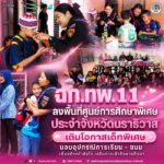 ฉก.ทพ.11 ลงพื้นที่ศูนย์การศึกษาพิเศษประจำจังหวัดนราธิวาส เติมโอกาสเด็กพิเศษ มอบอุปกรณ์การเรียน – ขนม เพื่อสร้างกำลังใจ เสริมการเข้าถึงการศึกษา