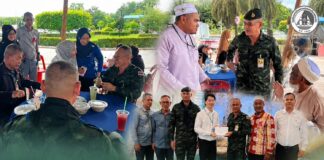 รองผู้บังคับหน่วยเฉพาะกิจสงขลา ร่วมงานการกุศลสมทบทุนสร้างอาคารละหมาด โรงพยาบาลเทพา ส่งเสริมการเข้าถึงพื้นที่ประกอบศาสนกิจของประชาชน