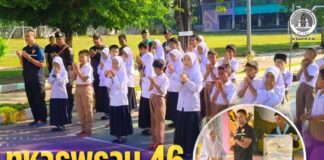 ทหารพราน 46 เดินหน้าสานสัมพันธ์โรงเรียนบ้านนาดา เพิ่มพูนความรู้ป้องกันไข้เลือดออก พร้อมสนับสนุนอุปกรณ์การเรียนแก่เยาวชน
