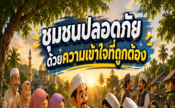 ANIMATION 2D EP.38 ตอน “ชุมชนปลอดภัย ด้วยความเข้าใจที่ถูกต้อง” เพราะ “ความเข้าใจที่ถูกต้อง” คือจุดเริ่มต้นของชุมชนที่เข้มแข็งและปลอดภัย