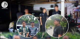 นปพ.ร่วม นราธิวาส สนธิกำลังหน่วยที่เกี่ยวข้อง ควบคุมตัวบุคคลในพื้นที่ อ.จะแนะ จ.นราธิวาส เข้าสู่กระบวนการซักถามตามกฎหมาย
