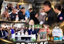 ฉก.ทพ.46 ร่วมเยียวยาครอบครัวผู้สูญเสีย พร้อมมอบถุงยังชีพเคียงข้างประชาชน