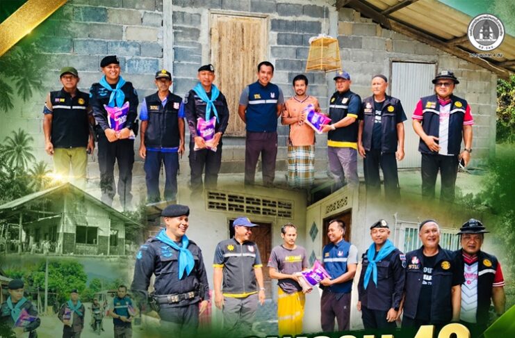 ทหารพราน 49 ส่งต่อความห่วงใยถึงชุมชน เยี่ยมผู้ยากไร้ บำบัดทุกข์บำรุงสุขประชาชน
