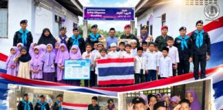 หน่วยเฉพาะกิจกรมทหารพรานที่ 44 จัดกิจกรรม “ครูช่วยสอน” เติมความรู้เยาวชน รู้จักสัญลักษณ์ชาติ ใส่ใจสุขอนามัย สร้างสุขนิสัยที่ดี
