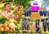 อำเภอทุ่งยางแดง จังหวัดปัตตานี เก็บเกี่ยวลองกองจากสวนสมเด็จพระเทพฯ เตรียมนำขึ้นทูลเกล้าฯ ถวาย พร้อมปลูกต้นทดแทนสืบสานผลผลิตในพื้นที่