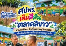 ศปพร. เติมสีสัน “ตลาดสีขาว” ผ่านงานศิลปะ สื่อเรื่องราวพหุวัฒนธรรม สร้างพื้นที่แห่งการเรียนรู้และการอยู่ร่วมกัน