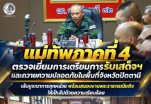 แม่ทัพภาคที่ 4 ตรวจเยี่ยมการเตรียมการรับเสด็จฯ และถวายความปลอดภัยในพื้นที่จังหวัดปัตตานี เน้นบูรณาการทุกหน่วย พร้อมสนองงานพระราชกรณียกิจให้เป็นไปด้วยความเรียบร้อย