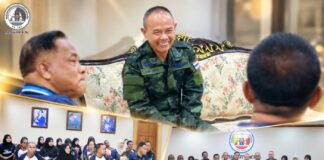 กลุ่มเสื้อเขียวเข้าพบ “แม่ทัพภาคที่ 4” แสดงความยินดีในโอกาสได้รับพระราชทานยศสูงขึ้น พร้อมร่วมหารือแลกเปลี่ยนการทำงานร่วมในอนาคต
